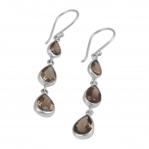 Smoky Quartz Earrings