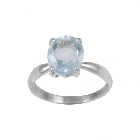 Blue Topaz Ring