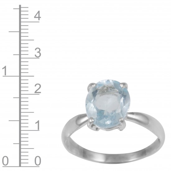 Blue Topaz Ring