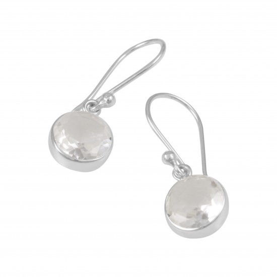 Clear Quartz Earrings