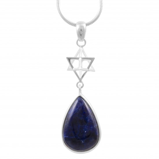 Sodalite & Merkaba Pendant Sodalite & Merkaba Pendant