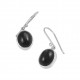 Black Star Diopside Earrings