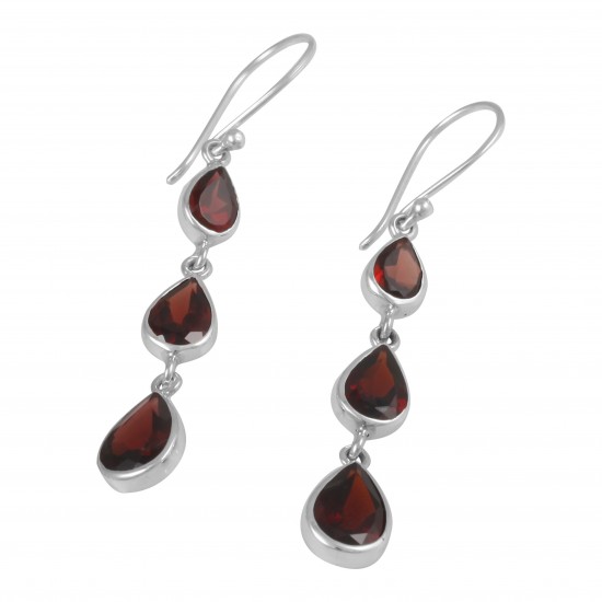 Garnet Earrings