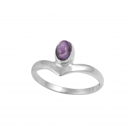 Charoite Ring