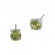 Peridot Stud Earrings