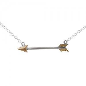 Single Arrow Necklace