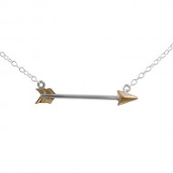 Single Arrow Necklace