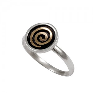Bronze Spiral Ring