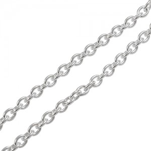 Robust Oval Link Chain - 50cm 