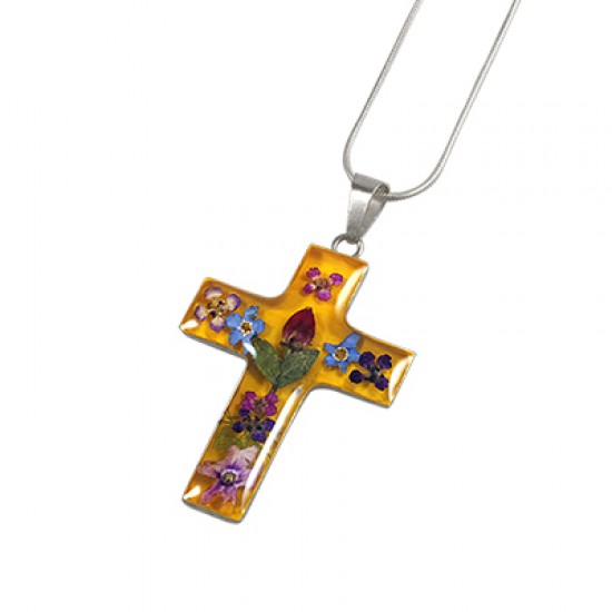 Wildflower Plain Large Cross