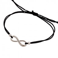 Infinity Silk Bracelet